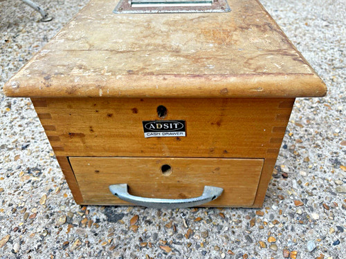 Antique adsit wooden - antique,