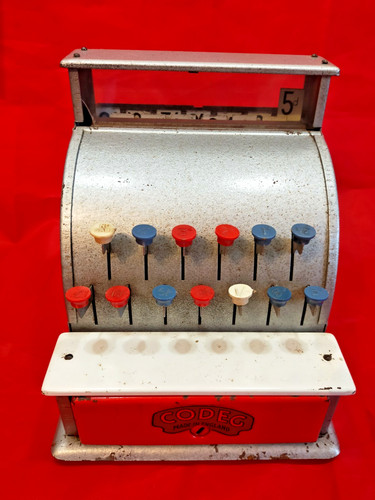Vintage 1950s codeg metal - metal, cash