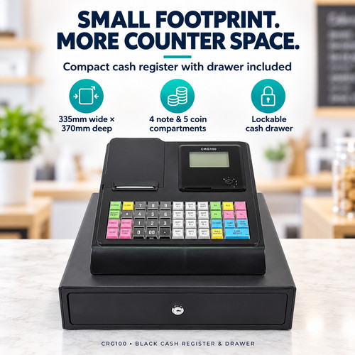 Crg100 basic cash register - crg100,