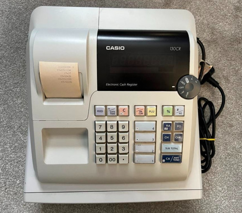Casio 130cr electronic - electronic, cash