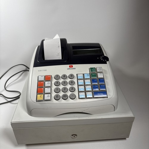 Olivetti ecr 7100 electronic - olivetti,