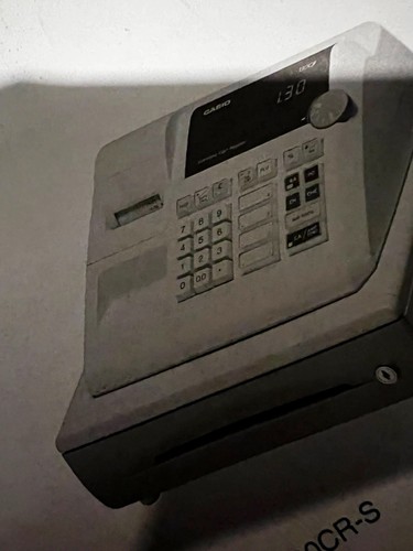 Casio 130cr cash register - casio,