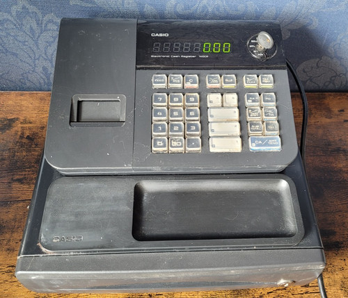 Casio electronic cash register - cash,