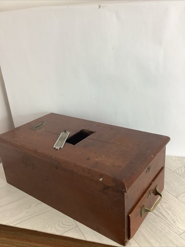 Vintage cash register wooden - vintage,