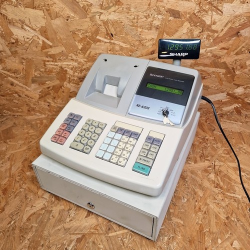 Sharp a203 cash register - sharp, xe-a203
