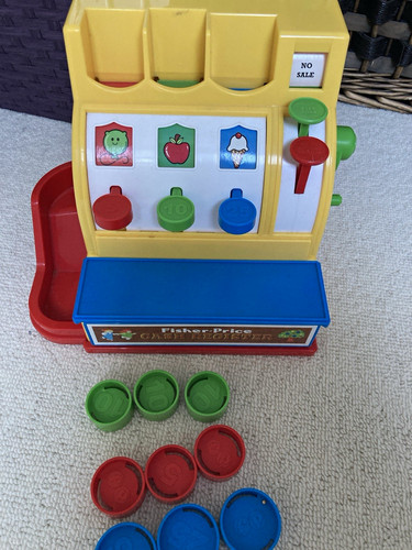 Fisher price cash register - fisher-price,
