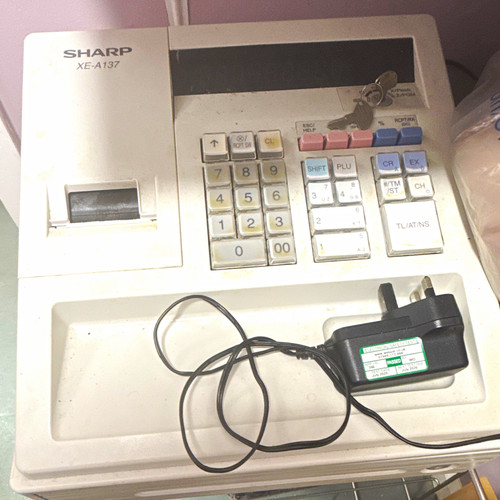 Sharp a137 electric cash - electric,