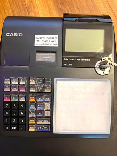 Casio c3500 electric cash - casio,