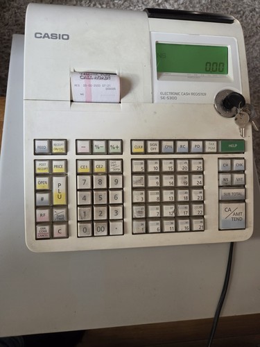 Casio 5300 electronic cash - casio, se-5300