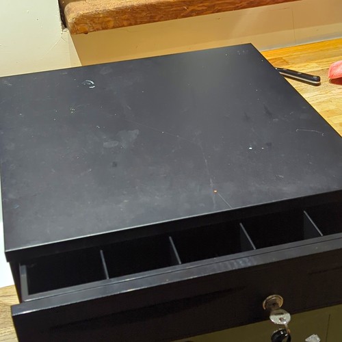 Lockable cash register till - cash,