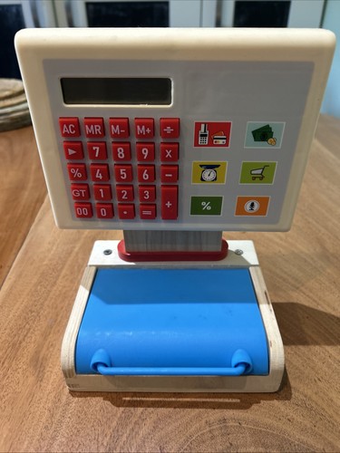 Lidl wooden plastic play till - lidl,