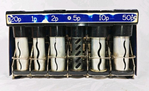 Vintage swedish coin dispenser - vintage,