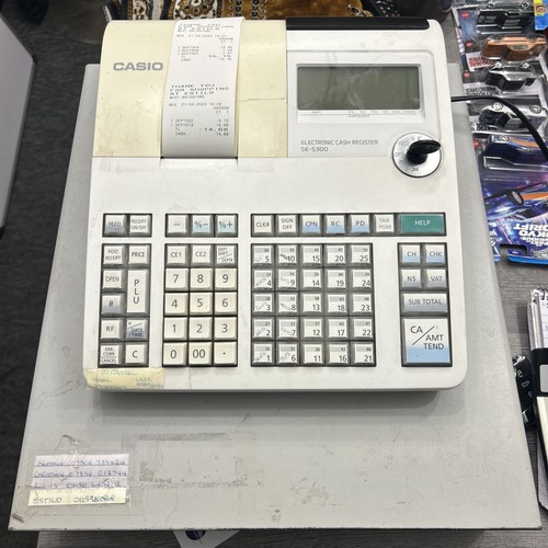 Casio 5300 electronic cash - electronic,