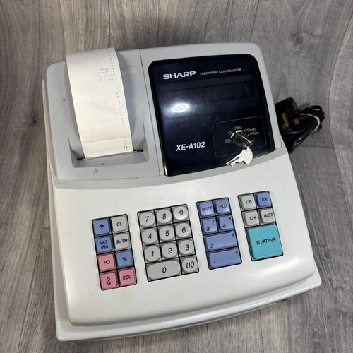 Sharp a102 electronic cash - electronic,
