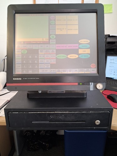 Casio qt6600 touch - screen, cash