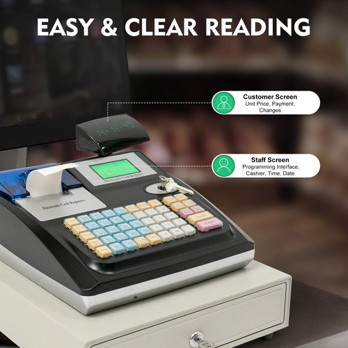 Electronic cash register shop - electronic,
