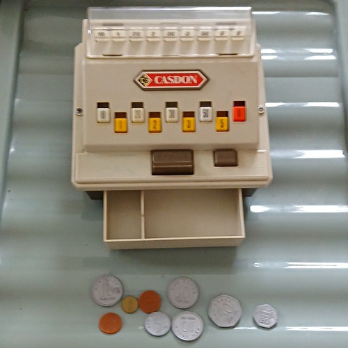 Vintage casdon minicash toy - casdon,