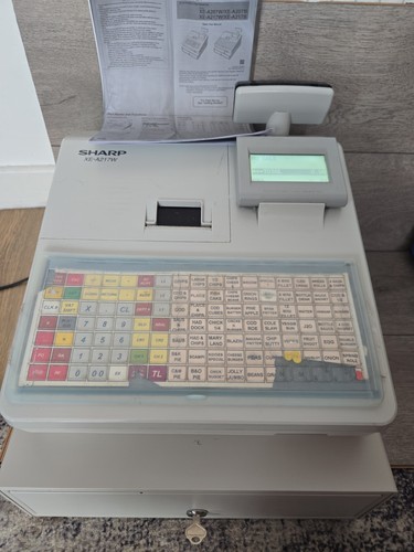 Sharp a217w electronic - xe-a217w, cash