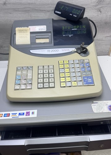 Casio 2000 electronic cash - casio,