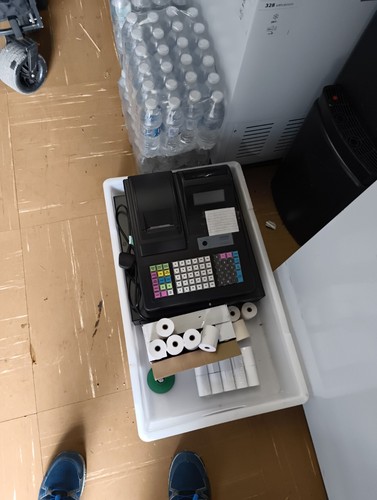 Crg500 cash register black - crg500,