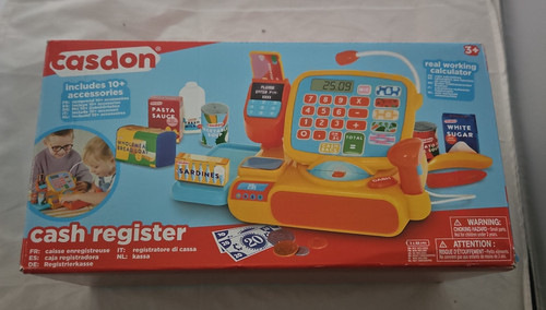 Casdon cash register toy - register,