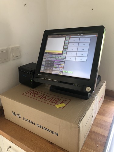 Casio qt6600 touch screen cash - touch,