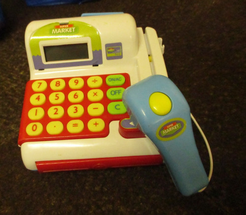 Super market toy till - market,,